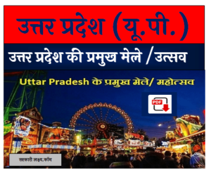 उत्तर प्रदेश के प्रमुख मेले PDF