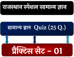 Rajasthan GK MCQ Questions