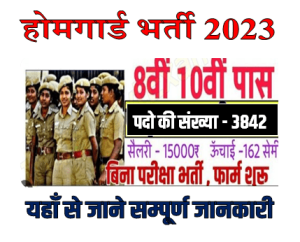 Rajasthan Home Guard Recruitment 2023