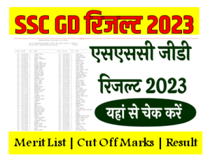 ssc gd result 2023 pdf download
