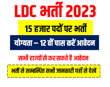 Rajasthan LDC Bharti 2023 | राजस्थान एलडीसी भर्ती 2023 कब आएगी