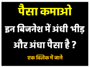इन बिजनेश में अंधी भीड़ और अंधा पैसा है