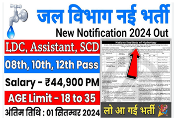 Jal Vibhag Vacancy 2024