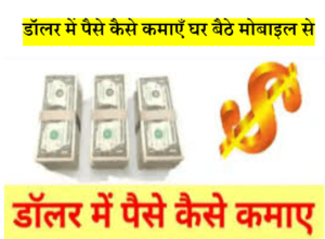Dollar मैं पैसे कैसे कमाए 2024 में