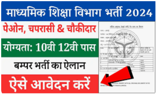 Teshil Office Peon Driver DEO Watchman Bharti 2024 :तहसील विभाग में प्यून ड्राइवर और डाटा एंट्री ऑपरेटर भर्ती