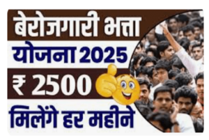 Berojgari Bhatta Yojana 2025 : युवाओ को रु. 2500 की आर्थिक मदद जाने पूरी जानकारी आप भी