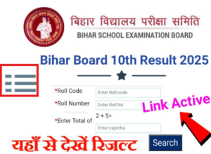Bihar Board 10th Result 2025 :सबसे पहले यहाँ चेक करें